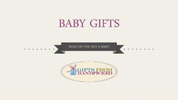 Baby Gift Ideas