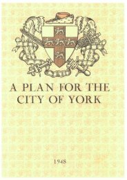 A Plan for the City of York 1948