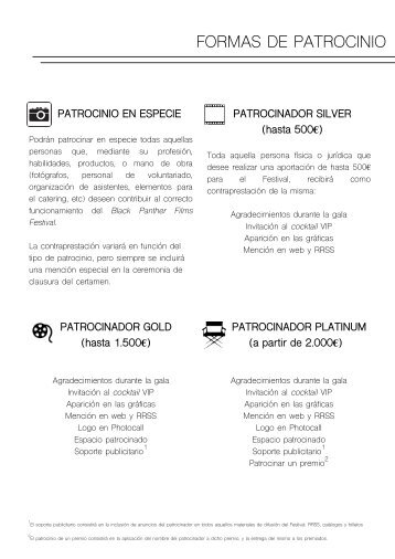 7 Formas Patrocinio