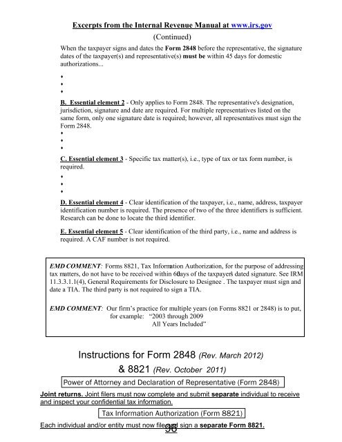 Tax Seminar #3 – December 3 2012