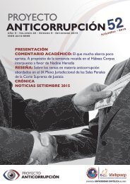 Boletín Proyecto Anticorrupción 52 - Setiembre 2015