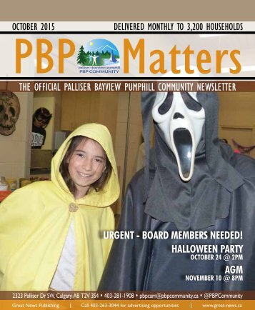 PBP matters