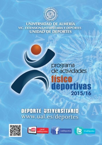 Programa Actividades Físico Deportivas UAL 15-16