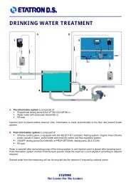 Drinking Water Treatment - datasheet