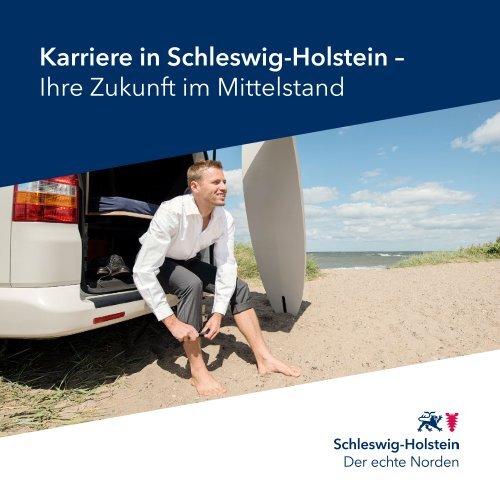 WT.SH Broschüre "Karriere in Schleswig-Holstein"