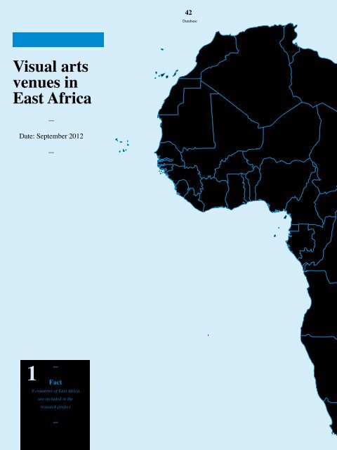 Art Moves Adrica – Mobility & Touring in East Africa 2012