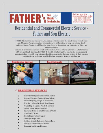 Electrical Service Company Rock Hill Sc