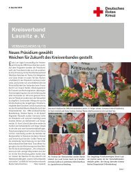 DRK-Lausitz Verbandsnews 3/15