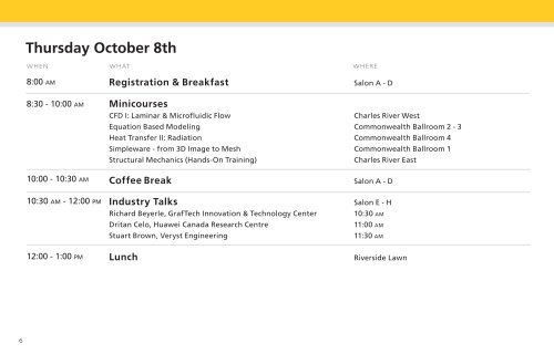 COMSOL CONFERENCE