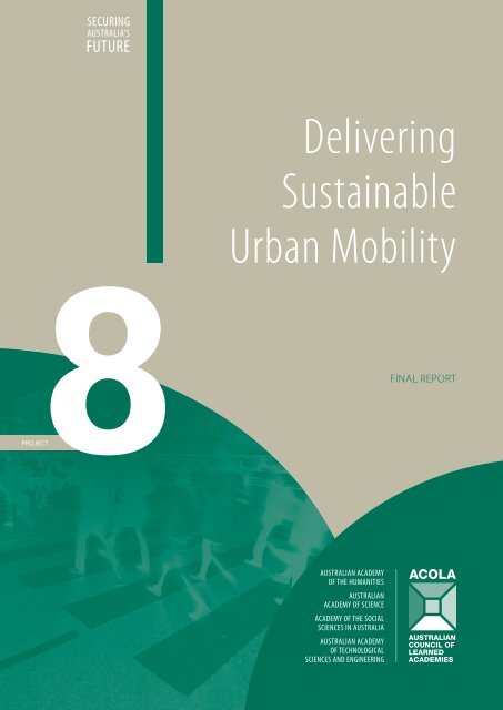 Delivering Sustainable Urban Mobility