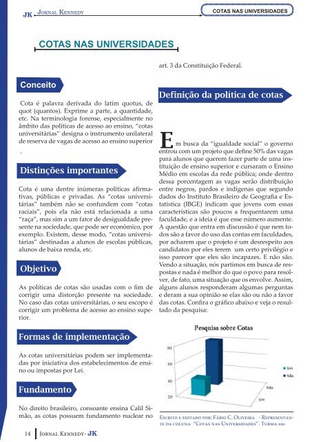 JK | JORNAL ESCOLAR - CEPK (Revista Digital)