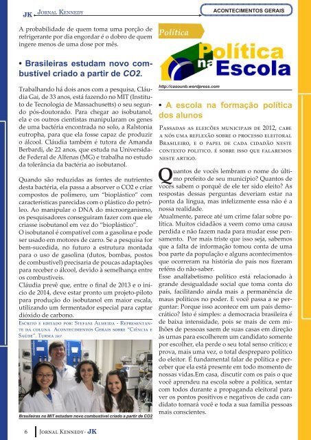 JK | JORNAL ESCOLAR - CEPK (Revista Digital)