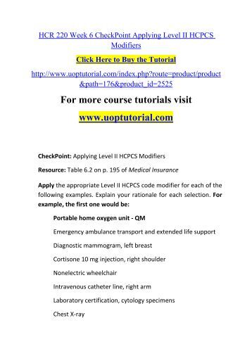applying level ii hcpcs modifier applying level ii hcpcs modifier