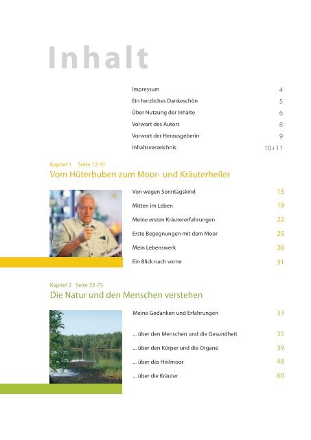 Heilmoor und Heilkräuter Buch - Vorschau