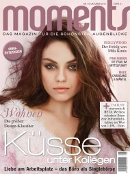 moments - Das Magazin für schönsten Augenblicke