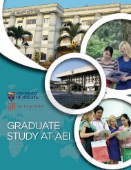 Graduate Study At AEI