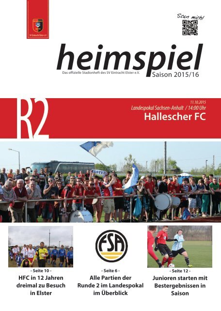 heimspiel 2015/16 - Landespokal 2. Runde