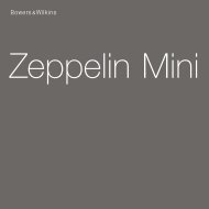 Zeppelin Mini Manual - Bowers & Wilkins