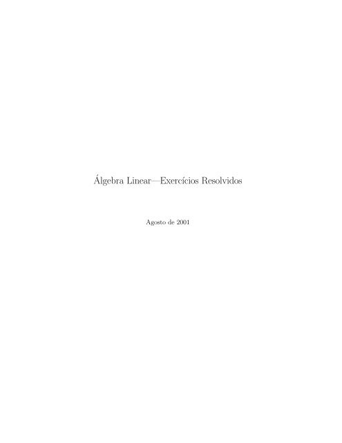 Livro algebra linear boldrini pdf files Livro algebra linear boldrini pdf files
