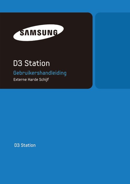 D3 Station 3.0-User Manual NL