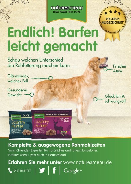 BESTE KUMPELS MAGAZIN für Tierfreunde im Revier