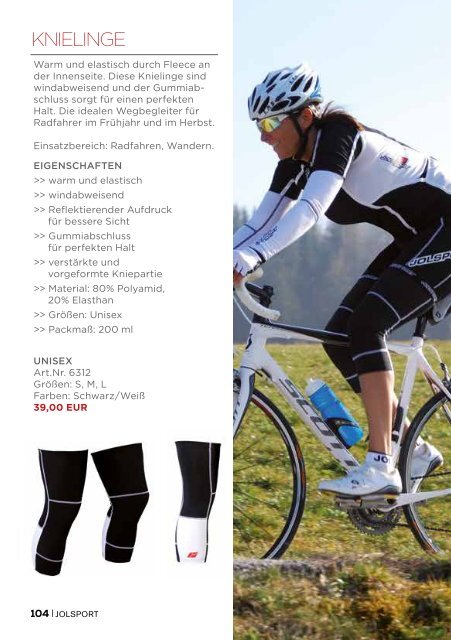 JOLsport Produktkatalog Nr. 7