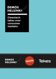 Cleantech takes over consumer markets