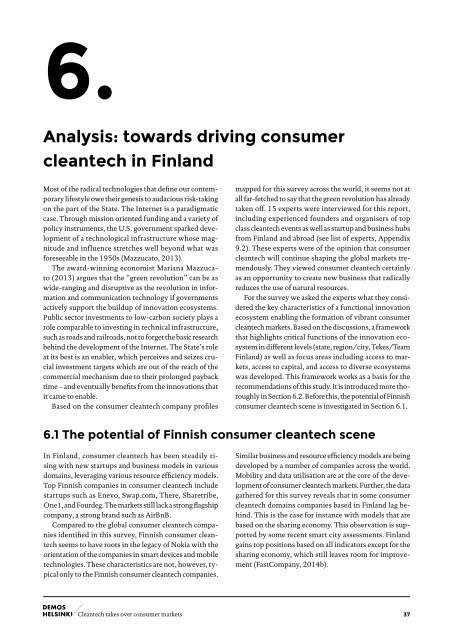 Cleantech takes over consumer markets