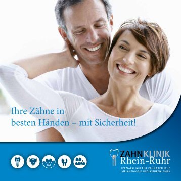 Zahnklinik Rhein-Ruhr Broschüre 2015