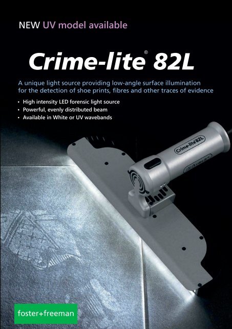 Crime-lite 82L Low Angle Beam Forensic Light Source