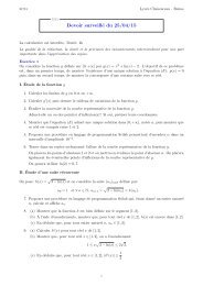 Devoir surveillé du 25/04/15