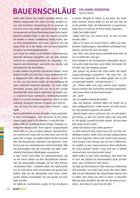 Komplett Das Sauerlandmagazin August/September 2015