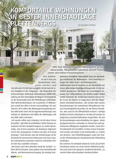 Komplett Das Sauerlandmagazin August/September 2015