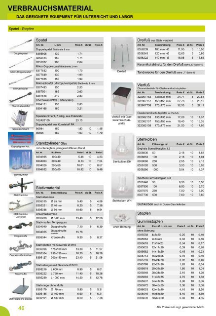 Laborkatalog 2015/2016