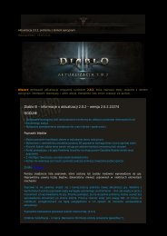 Diablo III – informacje o aktualizacji 2.0.2 – wersja 2.0.2.22274 OGÓLNE