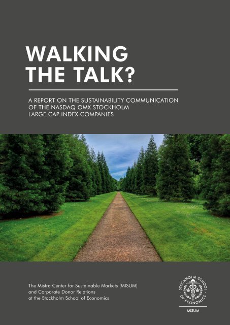 Walking the Talk?