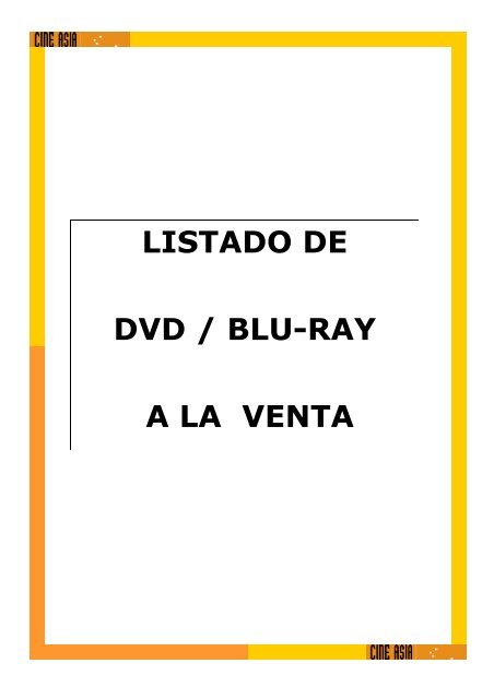 Películas Blu-Ray Blu Ray bluray películas Blu-Ray videoclub online