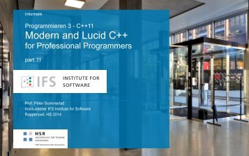 Modern and Lucid C++