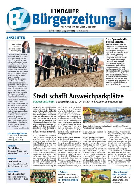 10.10.2015 Lindauer Bürgerzeitung