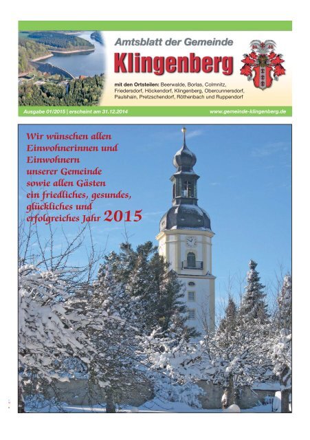Januar 2014 - Gemeinde Klingenberg