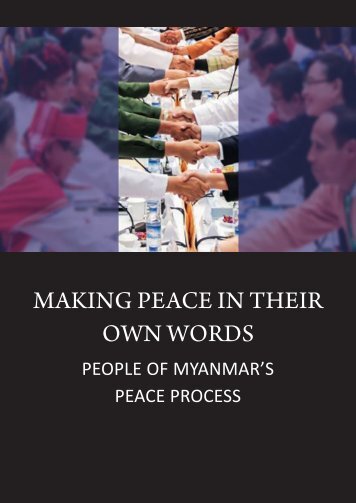 MAKING PEACE IN THEIR OWN WORDS