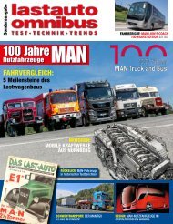 lastauto omnibus Sonderausgabe 100 Jahre MAN 