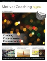 Motivat Coaching Magazine Num.9 Año 2015