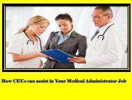 Nursing Home Administrator CEUs    