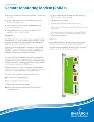 Remote Monitoring Modem (RMM+)