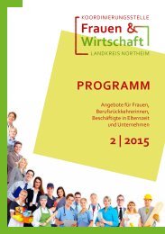 Programm Koordinierungsstelle Frauen und Wirtschaft Northeim