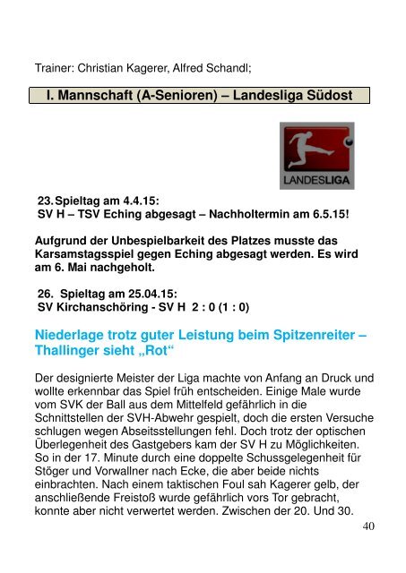 Sport-Echo Ausgabe 3-2015