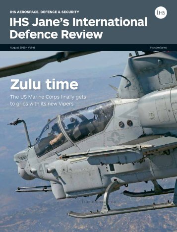 Jane's International Defence Review - August 2015