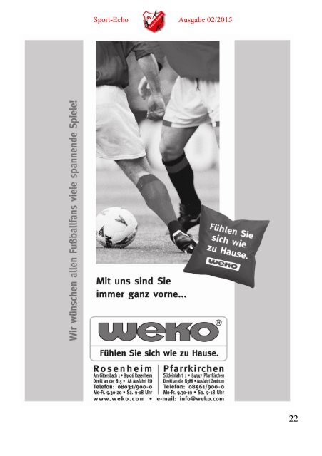 Sport-Echo Ausgabe 2-2015