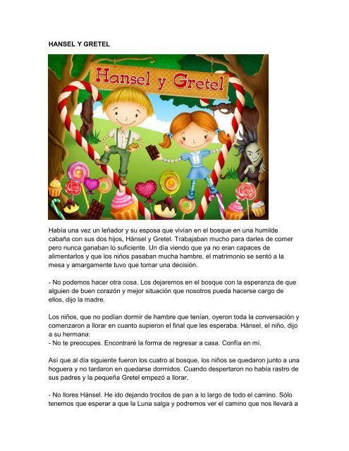 HANSEL Y GRETEL